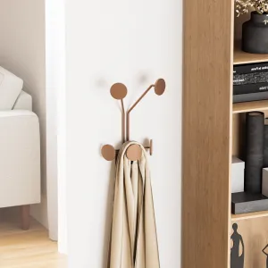 Wallity Nástenný kovový háčik Giraffe 24 cm bronz