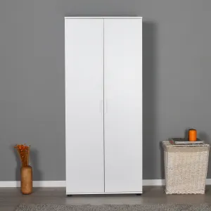 Kalune Design Šatníková skriňa Gorde 80 cm biela