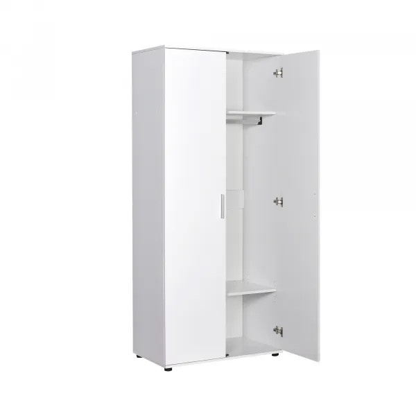 Kalune Design Šatníková skriňa Gorde 80 cm biela