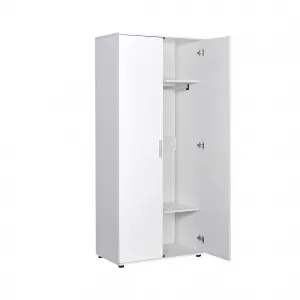 Kalune Design Šatníková skriňa Gorde 80 cm biela