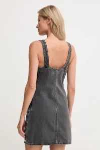 Rifľové šaty Calvin Klein Jeans