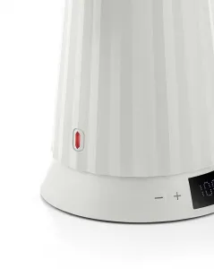 Rýchlovarná kanvica Plissé 1,7L s voľbou teploty vody, biela - Alessi