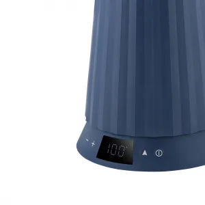 Rýchlovarná kanvica Plissé 1,7L s voľbou teploty vody, modrá - Alessi