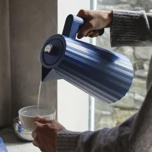 Rýchlovarná kanvica Plissé 1,7 L, modrá - Alessi