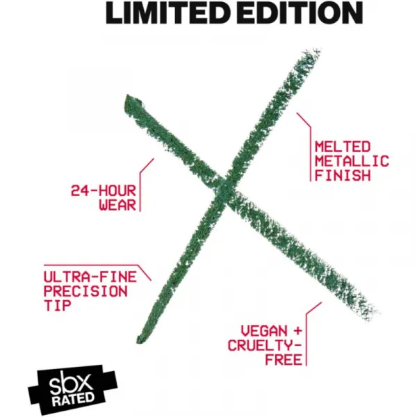 Smashbox Metallic Eyeliner metalická očná linka odtieň Jolt 0.28 g