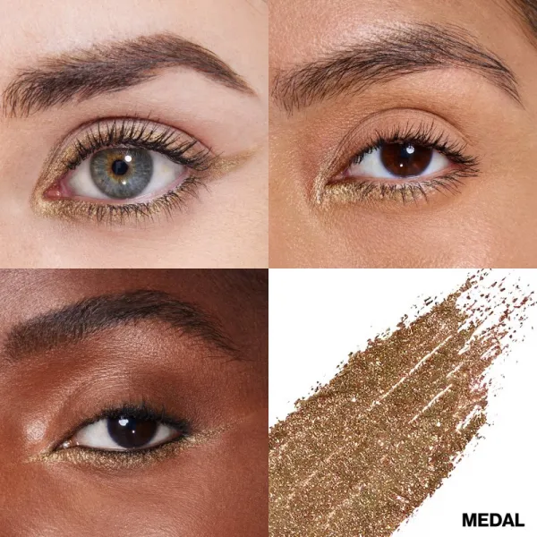 Smashbox Metallic Eyeliner metalická očná linka odtieň Medal 0.28 g