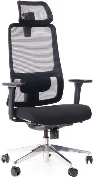 SEGO kancelárske kreslo STRETCH NEW ČIERNA