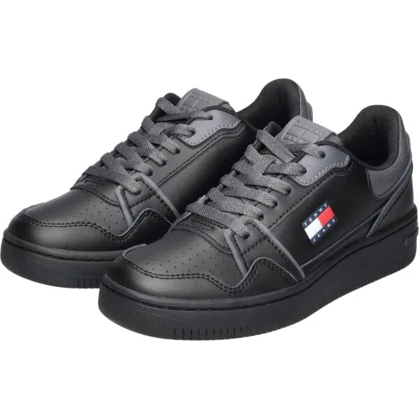 Tommy Hilfiger TJW RETRO BASKET SNEAKER Vychádzková obuv, čierna, veľkosť