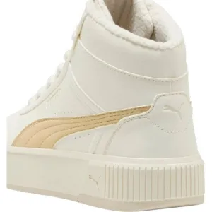 Puma CARINA MIA MID WTR Dámska zateplená voľnočasová obuv, biela, veľkosť 37