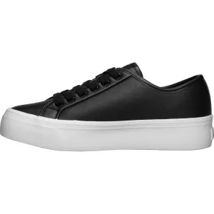 Calvin Klein VULC FLATF LACE UP LTH CK Dámska obuv, čierna, veľkosť