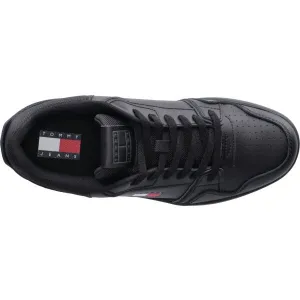 Tommy Hilfiger TJM RETRO BASKET Pánska vychádzková obuv, čierna, veľkosť