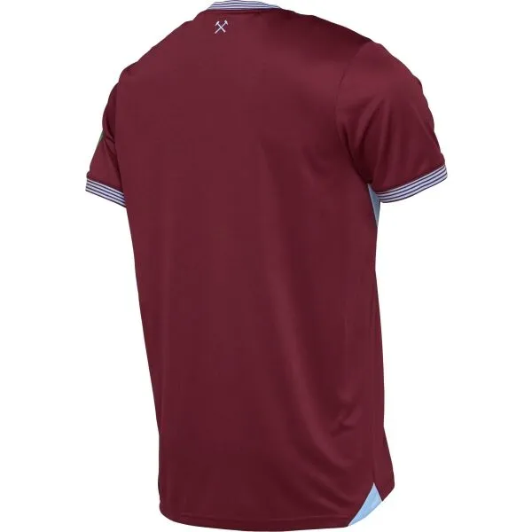 Umbro WEST HAM HOME SS SHIRT Pánsky futbalový dres, vínová, veľkosť