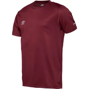 Umbro TRAINING JERSEY Pánske športové tričko, vínová, veľkosť