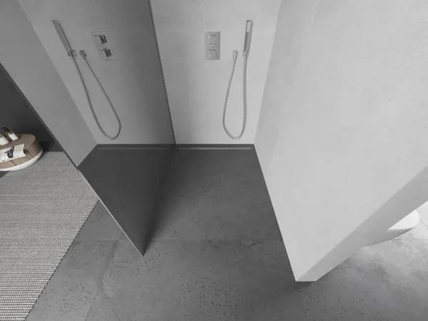 MEXEN/S - KIOTO Sprchová zástena WALK-IN 80x200 cm 8 mm, chróm, zrkadlové sklo 800-080-101-01-50