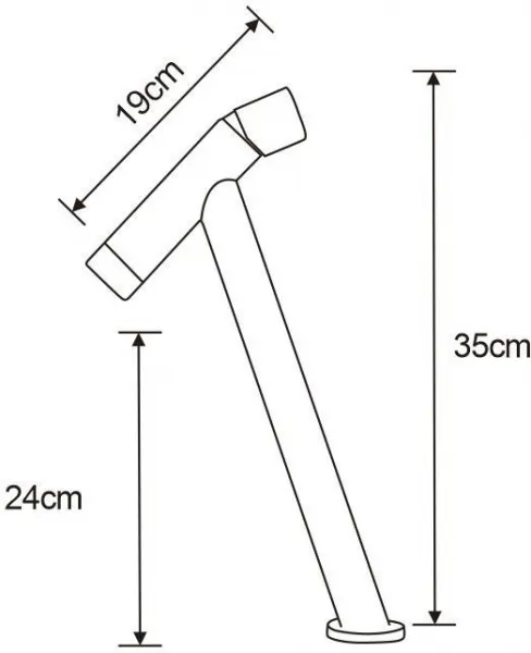 MEXEN - Astro batéria umývadlová vysoká, chróm 746910-00