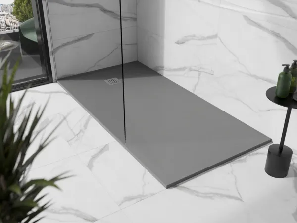 MEXEN - Stone+ sprchová vanička obdĺžniková 180x80, sivý betón 44618018