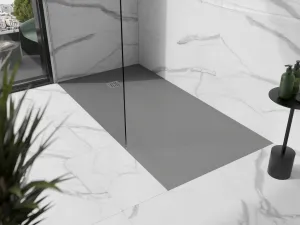 MEXEN - Stone+ sprchová vanička obdĺžniková 180x80, sivý betón 44618018