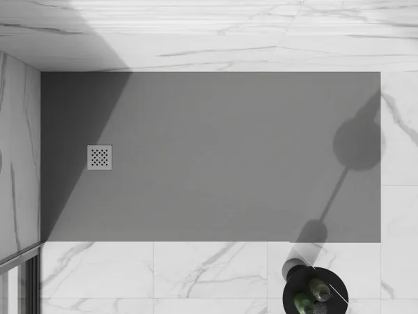 MEXEN - Stone+ sprchová vanička obdĺžniková 180x80, sivý betón 44618018