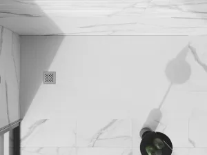 MEXEN - Stone+ sprchová vanička obdĺžniková 180x80, biela 44108018