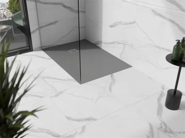 MEXEN - Stone+ sprchová vanička obdĺžniková 120x70, sivý betón 44617012