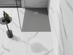 MEXEN - Stone+ sprchová vanička obdĺžniková 140x100, sivý betón 44611014