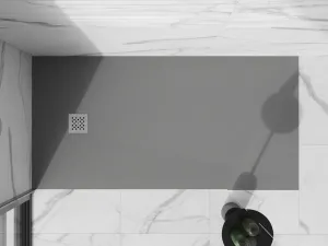 MEXEN - Stone+ sprchová vanička obdĺžniková 200x100, sivý betón 44611020