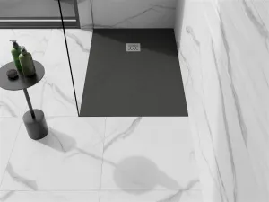 MEXEN - Stone+ sprchová vanička obdĺžniková 100x90, antracit 44719010