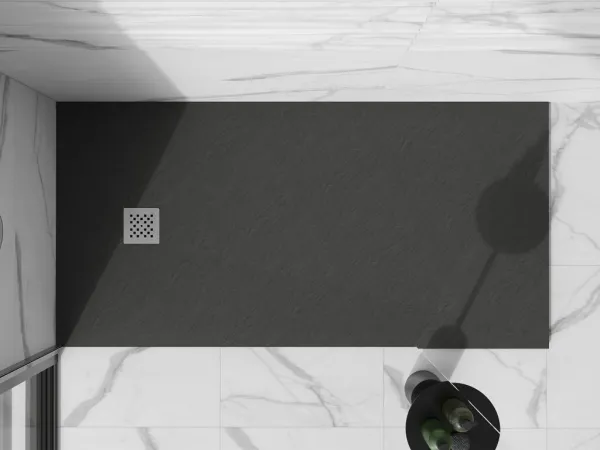 MEXEN - Stone+ sprchová vanička obdĺžniková 180x90, antracit 44719018