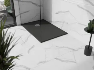 MEXEN - Stone+ sprchová vanička obdĺžniková 90x70, antracit 44717090