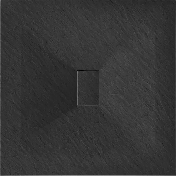 MEXEN - Hugo Sprchová vanička štvorcová 100x100, čierna 42701010