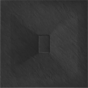 MEXEN - Hugo Sprchová vanička štvorcová 100x100, čierna 42701010