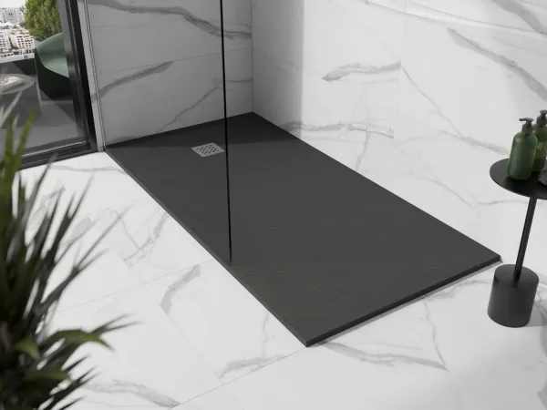 MEXEN - Stone+ sprchová vanička obdĺžniková 200x90, antracit 44719020