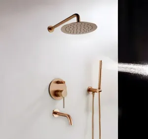 REA - Podomietková kúpeľňová sada LUNGO Copper + BOX REA-P7998