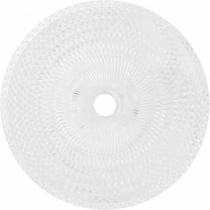 MEXEN - Olza sklenené umývadlo na dosku 42 x 42, transparent 24094200