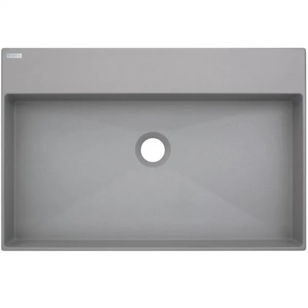DEANTE - Correo šedá metalic - Granitové umývadlo, na dosku - 60x40 cm CQR_SU6S
