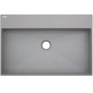DEANTE - Correo šedá metalic - Granitové umývadlo, na dosku - 60x40 cm CQR_SU6S