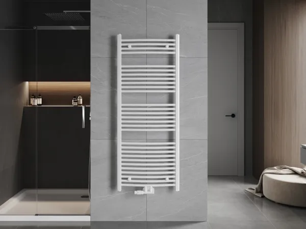 MEXEN - Ares vykurovací rebrík/radiátor 1500x600 mm, 733 W, biela W102-1500-600-00-20