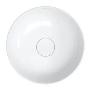 OMNIRES - SILK M+ umývadlo na dosku, o40 cm biela lesk /BP/ SILKR400BP