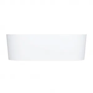 OMNIRES - OVO PZ+ voľne stojaca vaňa, 160 x 75 cm biela mat /BM/ OVOWWBM