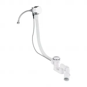 OMNIRES - CGS Sifón vaňový automat komplet s napúšťaním chróm /CR/ TK122-PLUS-3.01+64-SCR