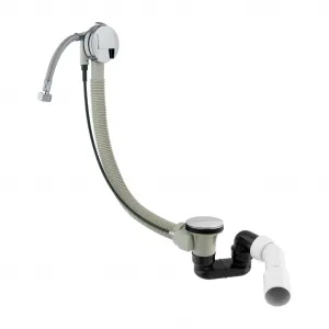 OMNIRES - CGS Sifón vaňový automat komplet s napúšťaním chróm /CR/ TK152-3.01+64-SCR