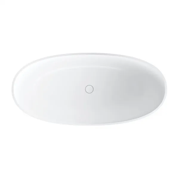 OMNIRES - SHELL M+ voľne stojaca vaňa, 160 x 75 cm biela mat /BM/ SHELLWWBM