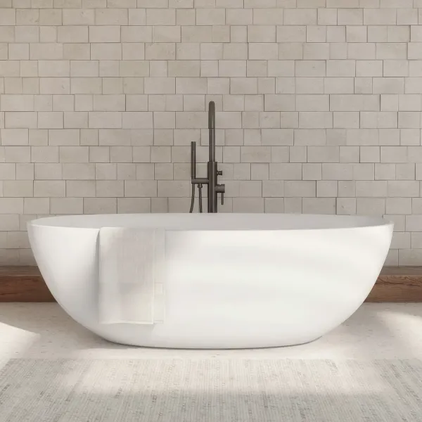 OMNIRES - SHELL M+ voľne stojaca vaňa, 160 x 75 cm biela mat /BM/ SHELLWWBM