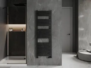 MEXEN - Helios vykurovací rebrík / radiátor 1500 x 500 mm, 680 W, čierna W103-1500-500-00-70