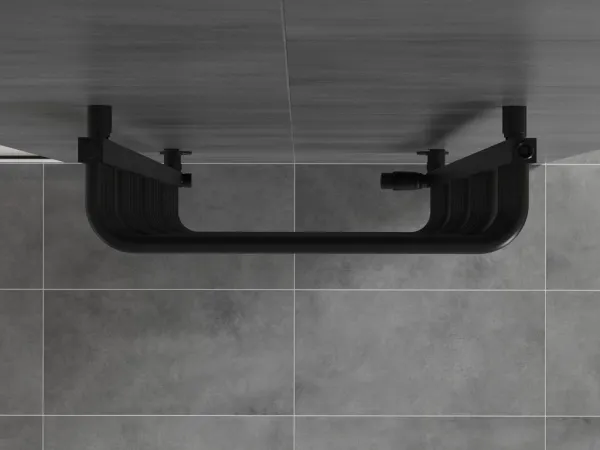 MEXEN - Apollo vykurovací rebrík/radiátor 660 x 550 mm, 384 W, čierna W117-0660-550-00-70
