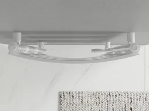 MEXEN - Bachus vykurovací rebrík/radiátor 1200 x 500 mm, 619 W, biela W109-1200-500-00-20