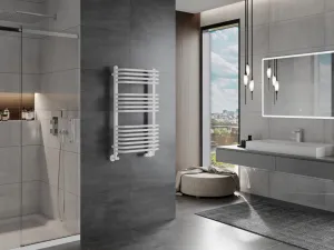 MEXEN - Apollo vykurovací rebrík/radiátor 860 x 450 mm, 422 W, biela W117-0860-450-00-20