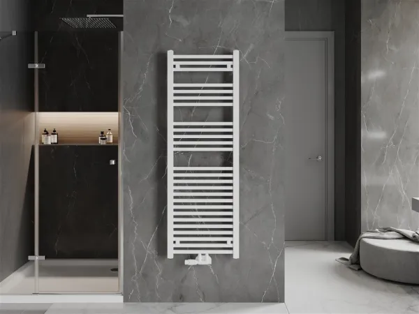 MEXEN - Plutón vykurovací rebrík/radiátor 1450 x 500 mm, 712 W, biela W106-1450-500-00-20