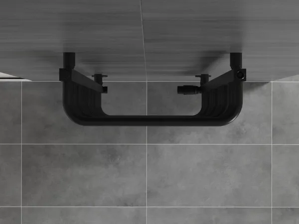 MEXEN - Apollo vykurovací rebrík / radiátor 860 x 450 mm, 422 W, čierna W117-0860-450-00-70