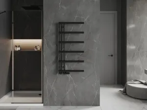MEXEN - Jukon vykurovací rebrík/radiátor 988 x 500 mm, 461 W, čierna W116-0988-500-00-70